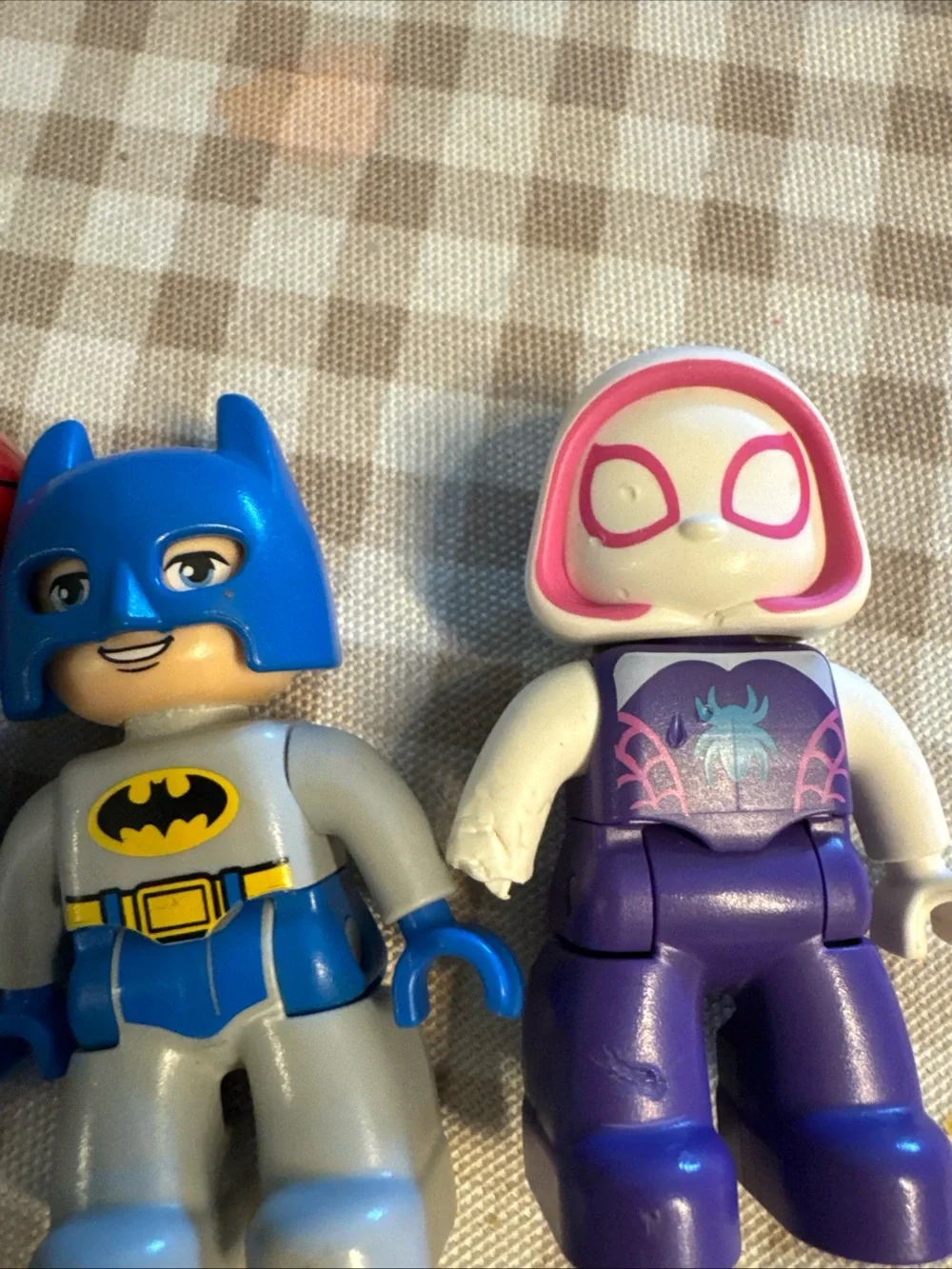 LEGO Compatible Mini Figure Lot - Spider-Man, Batman, Spider-Gwen